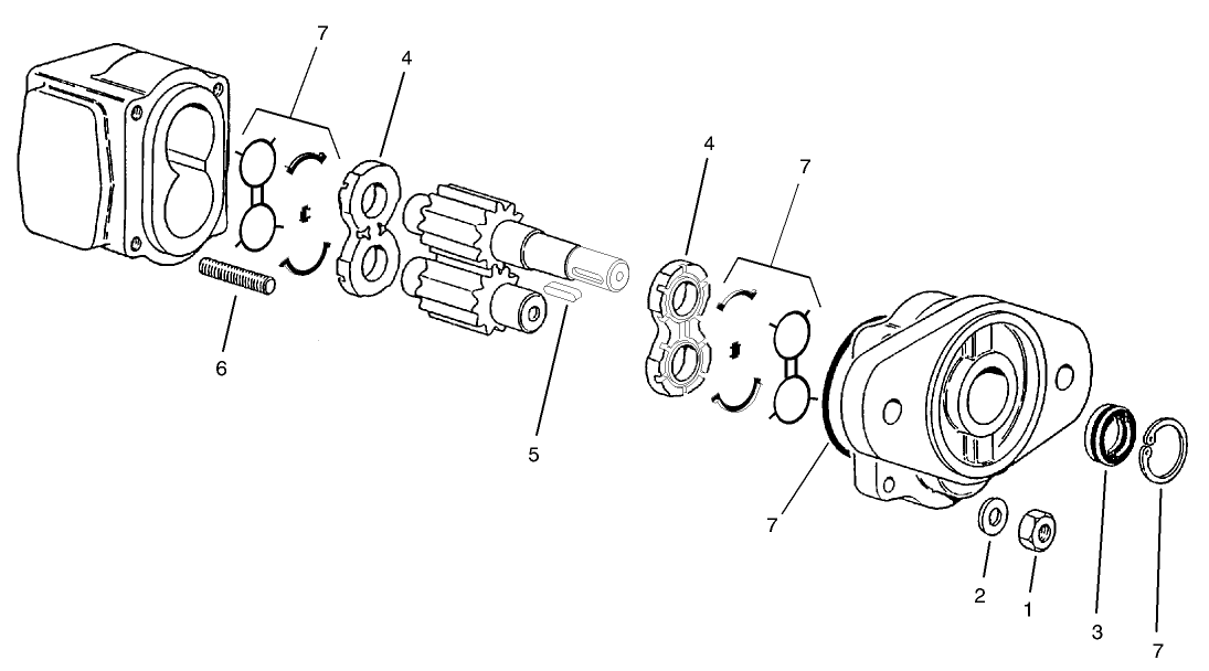 Hydraulic Motor Assembly No. 94-4907