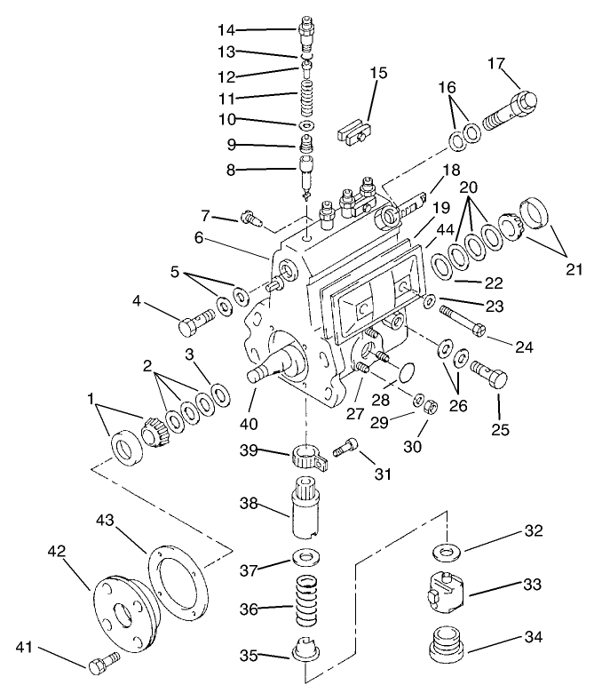 Injection Pump Assembly