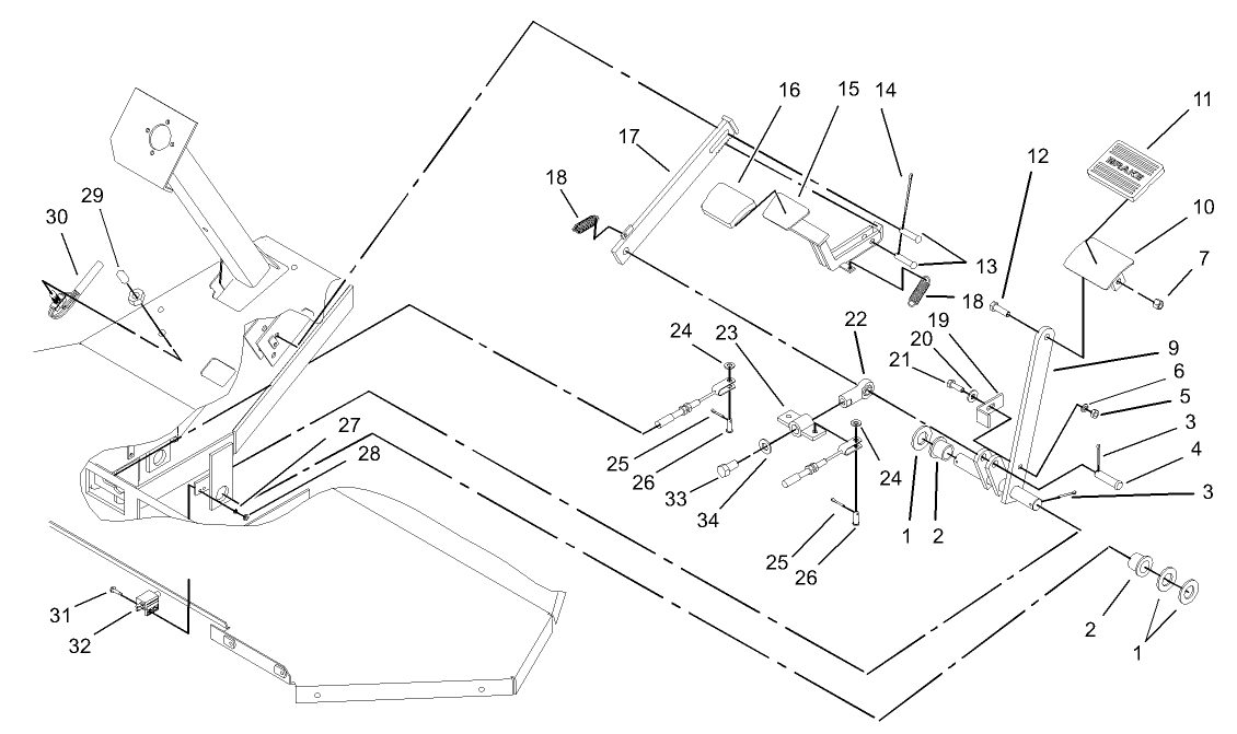 Brake Pedal Assembly
