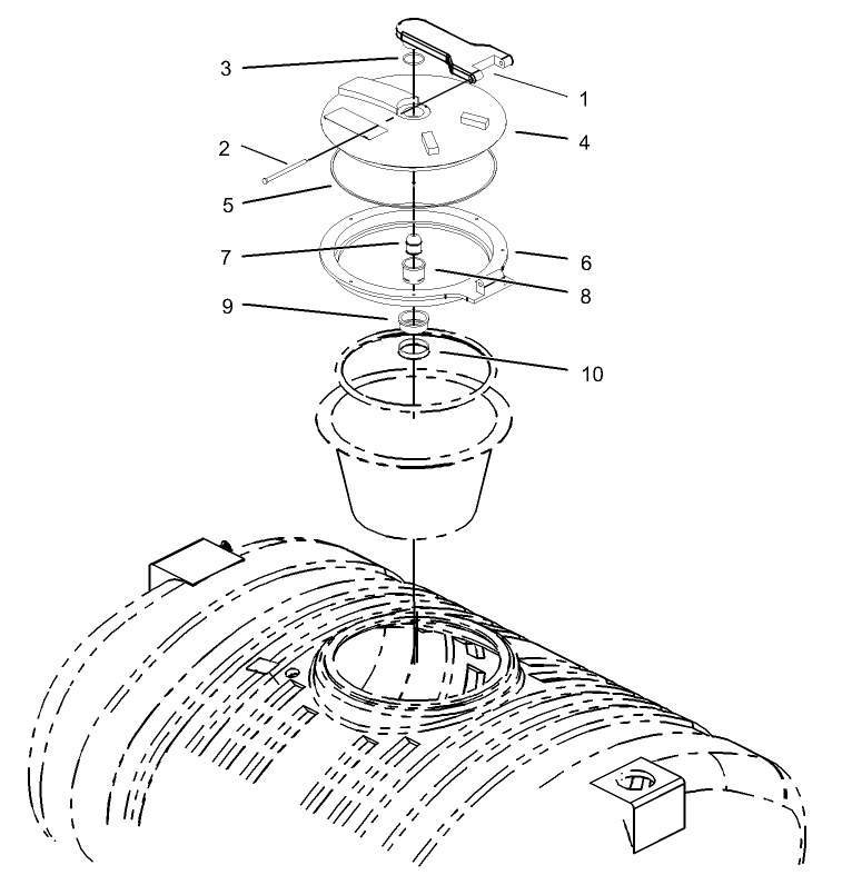 Tank Lid Assembly No. 94-7088