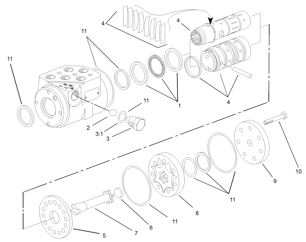 Steering Control Assembly No. 92-3502