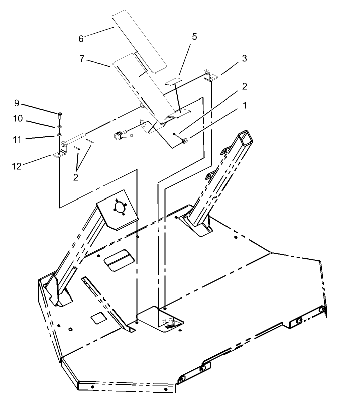 Traction Pedal Assembly