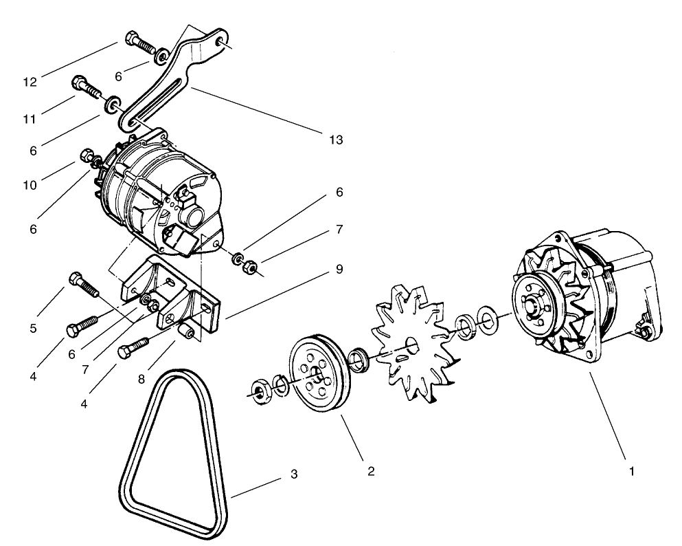 Alternator Regulator Assembly