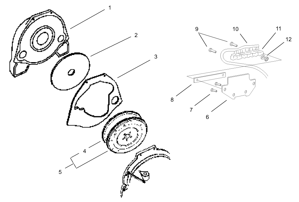 Main Harness and FlyWheel Assembly