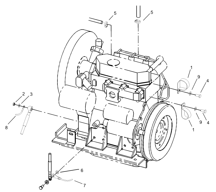 Engine Installation Assembly