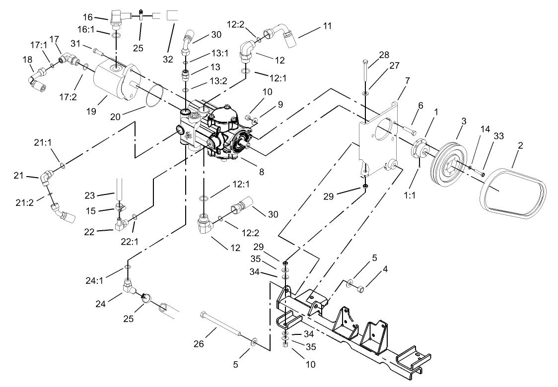 Hydraulic Pump Assembly