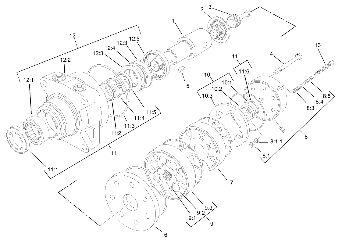 Wheel Motor Assembly No. 93-6888