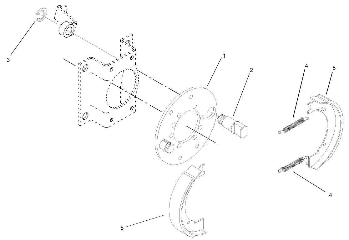 Brake Assembly No. 104-7705