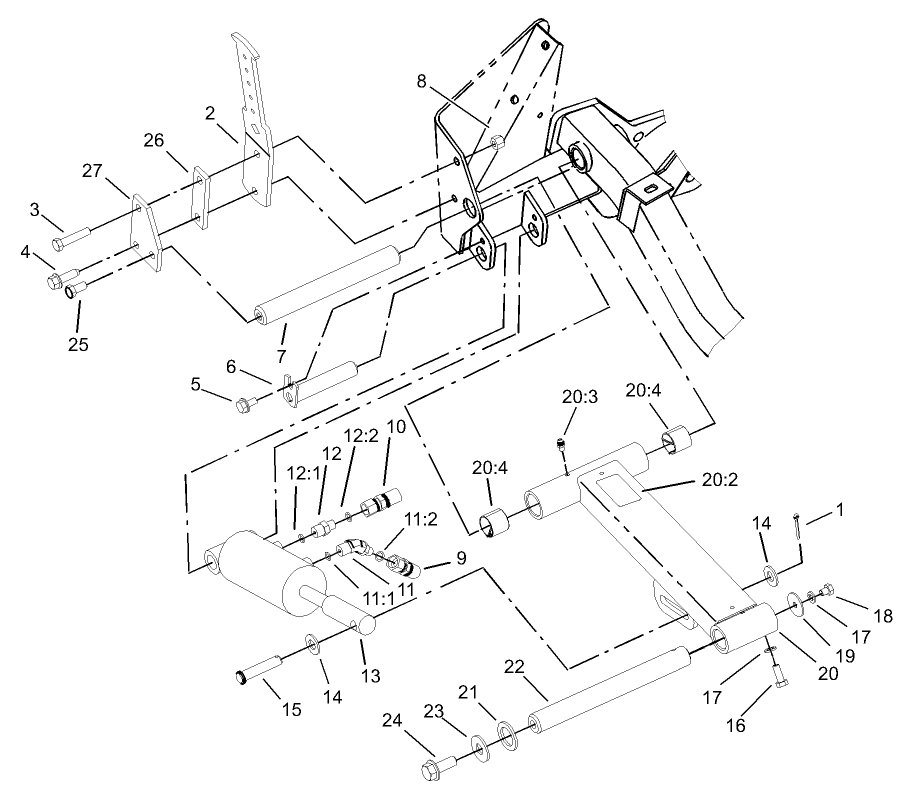Rear Lift Arm Assembly