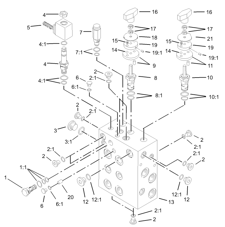 Manifold Block Assembly No. 104-3995