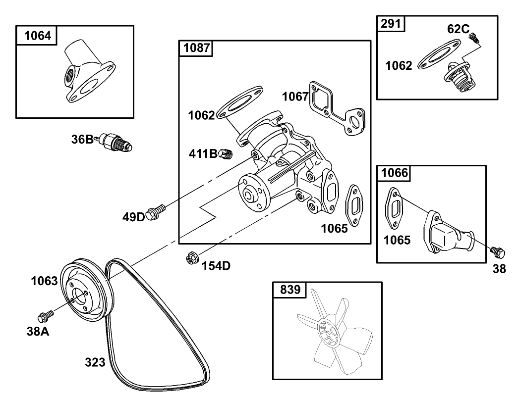 Water Pump Assembly