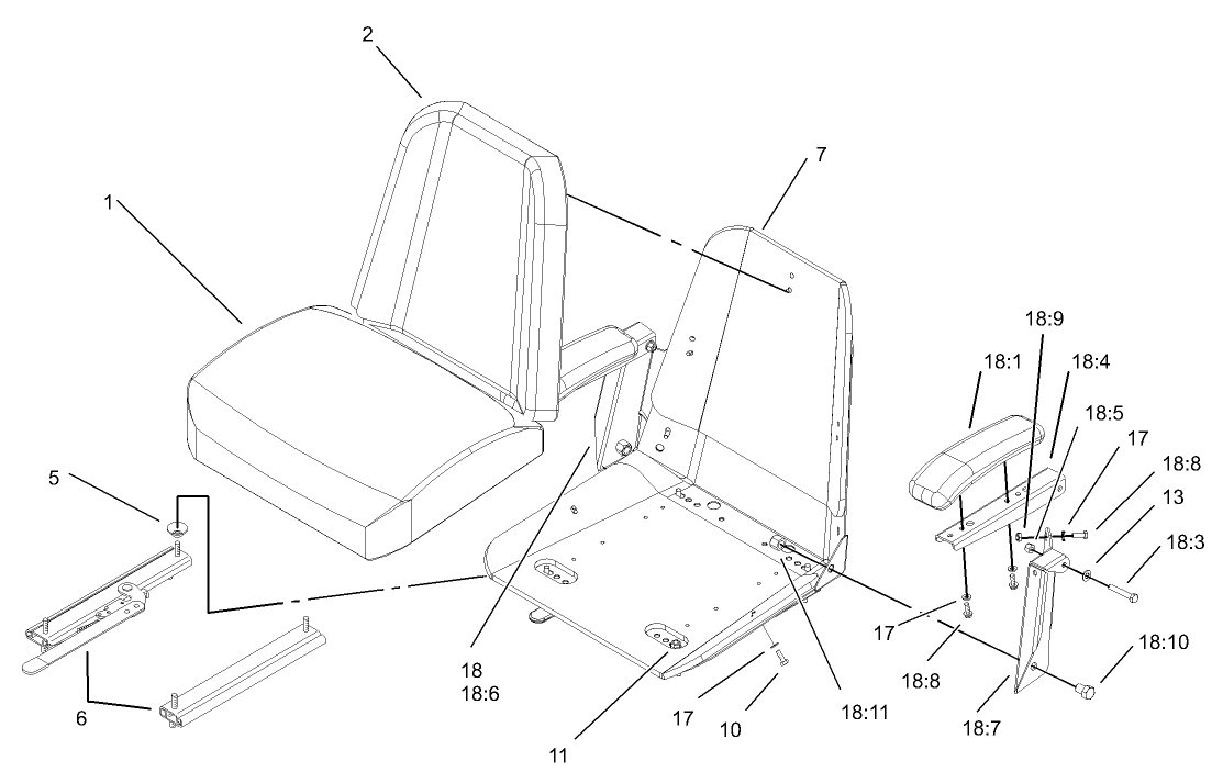 Seat Assembly No. 1-633705