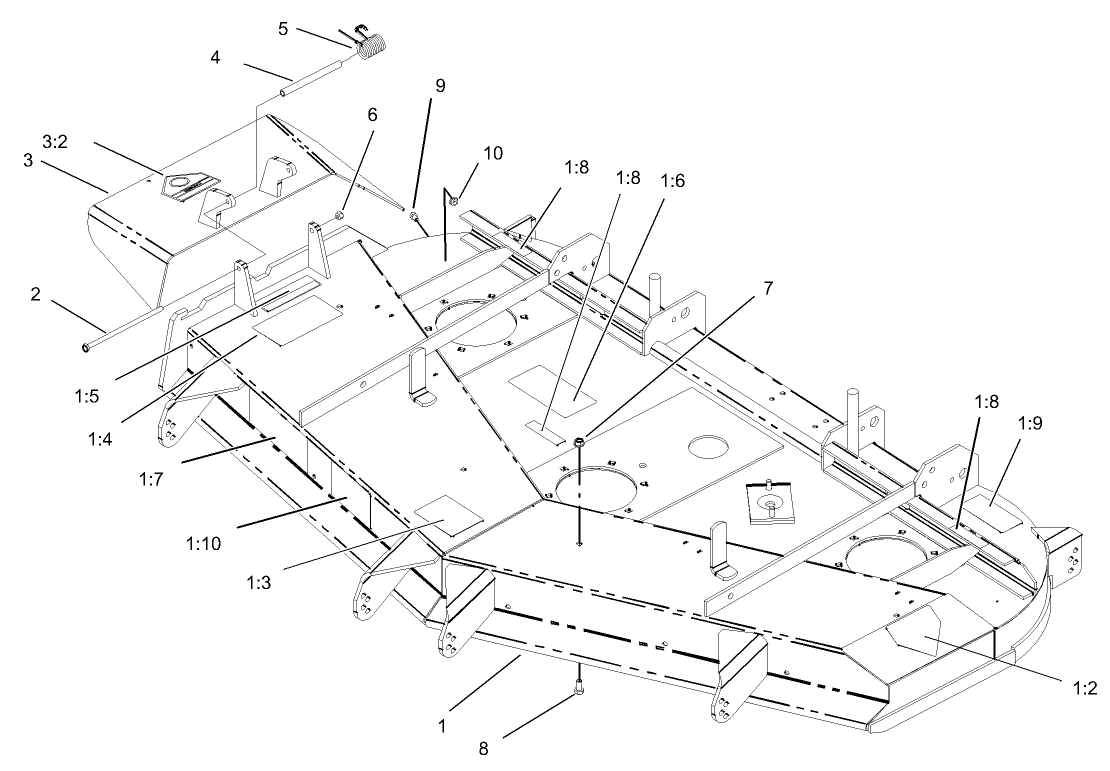 Deck Assembly No. 106-5864