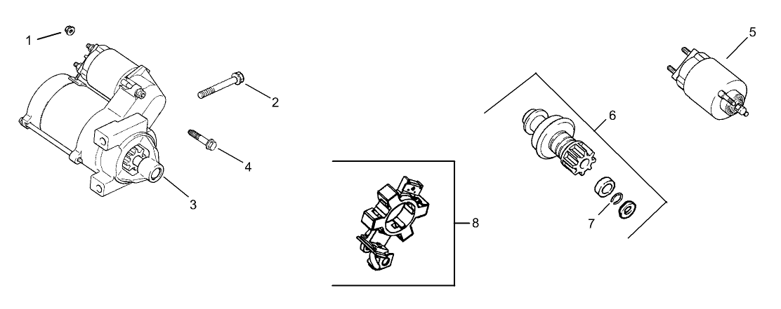Group 7-Starter Assembly Kohler CH23S-76569
