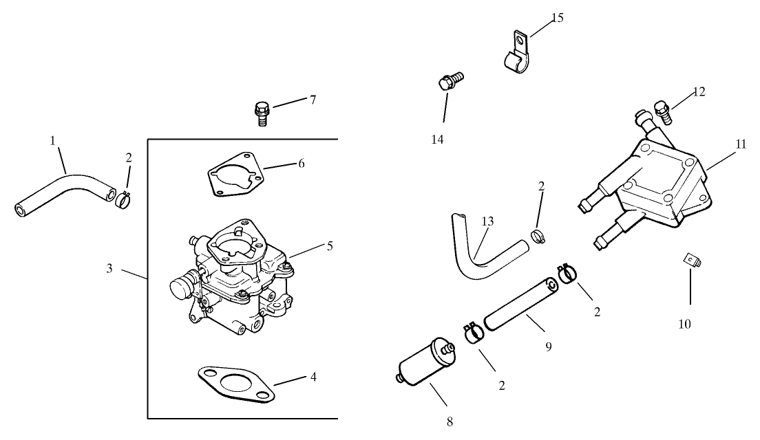 Group 8-Fuel System Assembly Kohler CH23S-76569