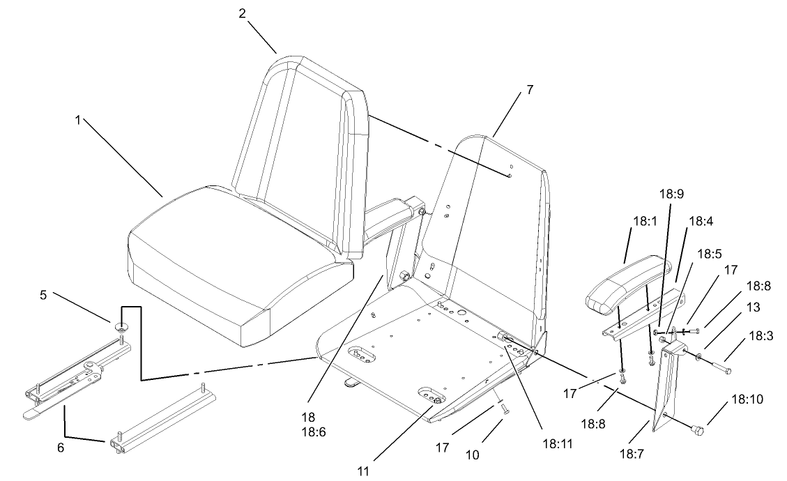 Seat Assembly No. 1-633705