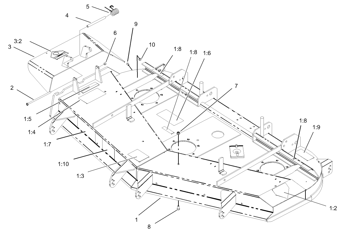 Deck Assembly No. 106-5864