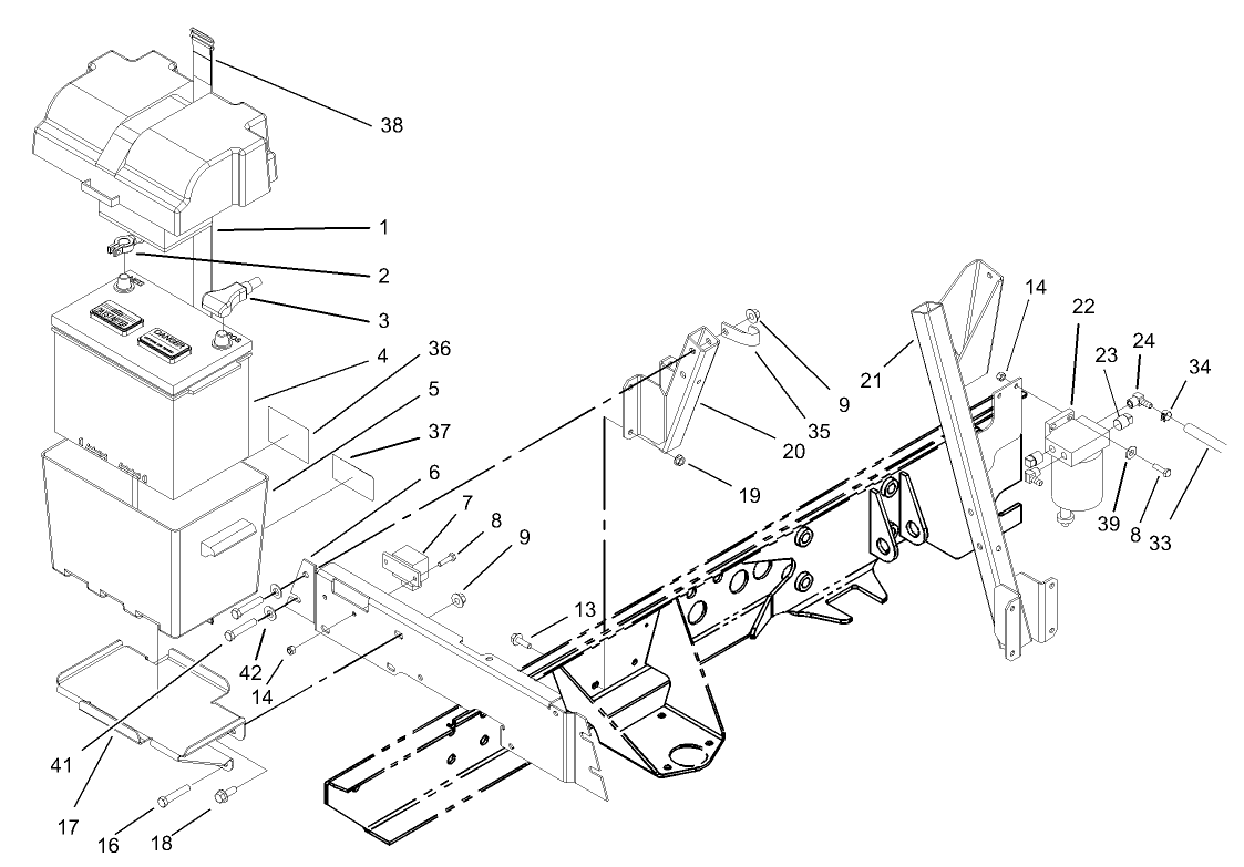 Battery Installation Assembly
