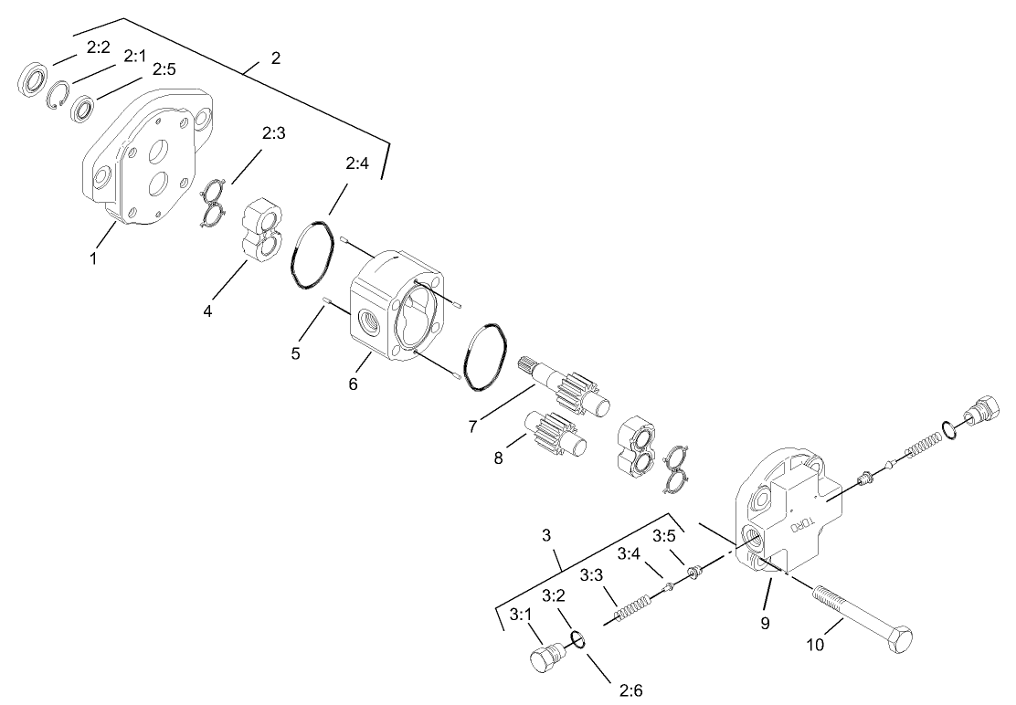 Hydraulic Motor Assembly No. 105-9820