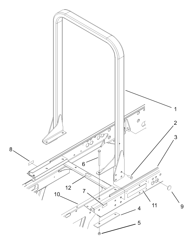 Roll-Over Protection System and Frame Assembly