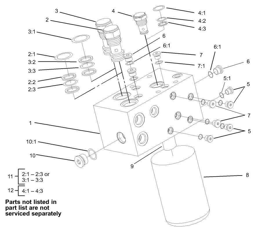Filter Manifold Assembly No. 100-5558