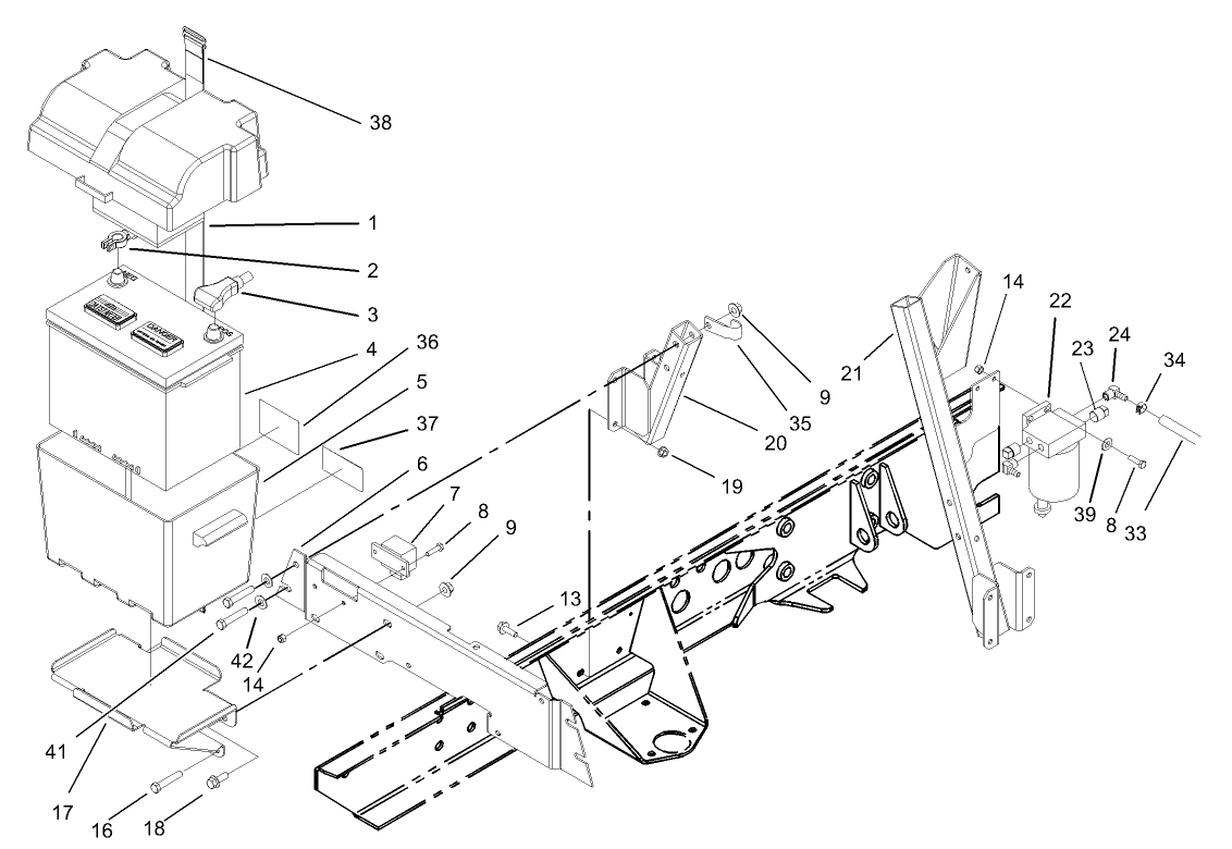Battery Installation Assembly