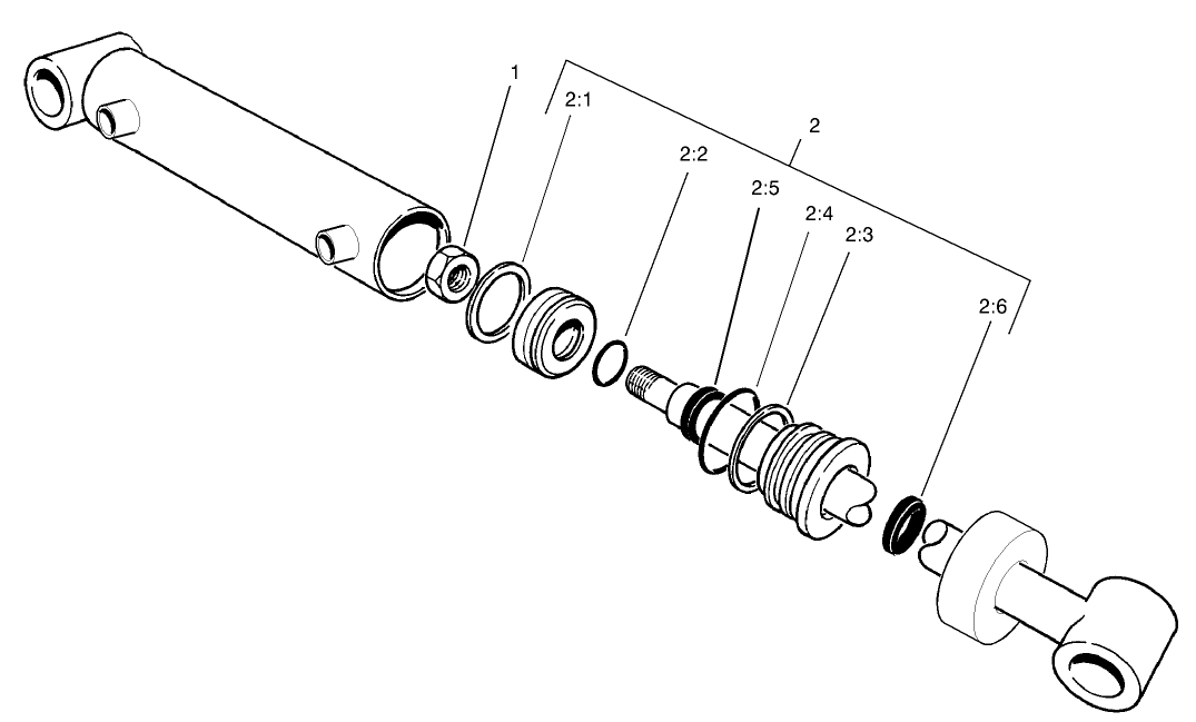 Lift Cylinder Assembly No. 104-5526