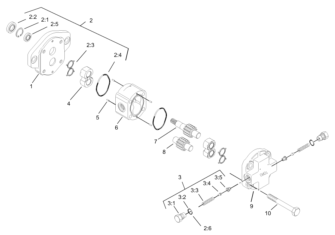 Hydraulic Motor Assembly No. 105-9820