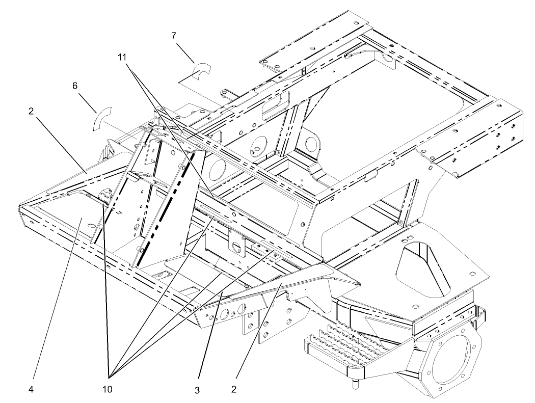 Front Frame Assembly No. 104-5469