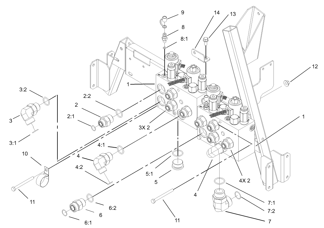 Cutting Manifold Assembly
