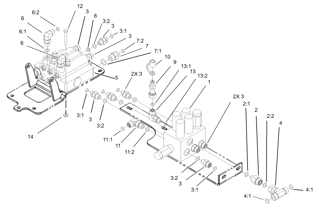 Lift Valve and Counter Balance Assembly