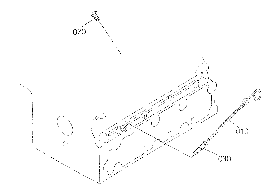 Dipstick and Guide Assembly