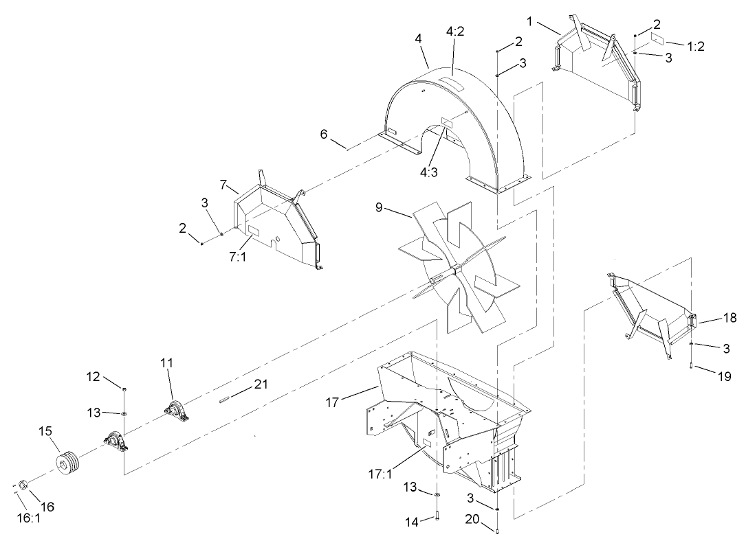Housing and Impeller Assembly