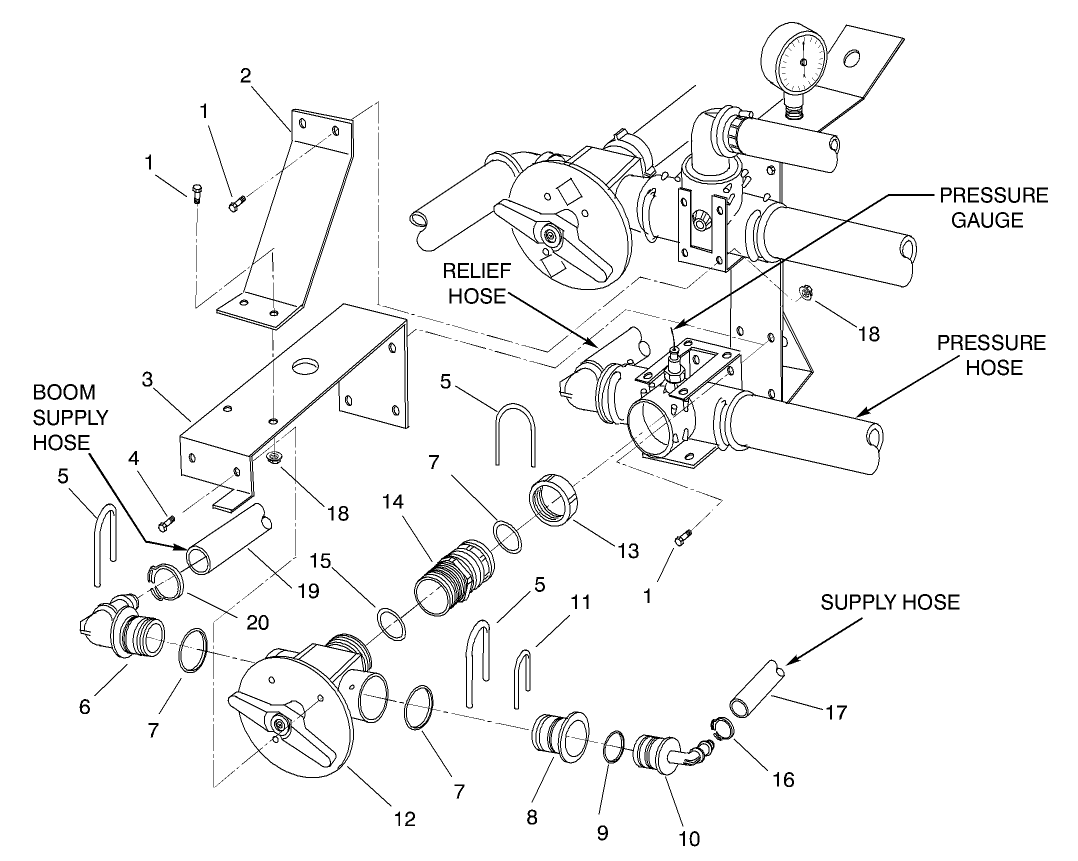 HOSE REEL PLUMBING