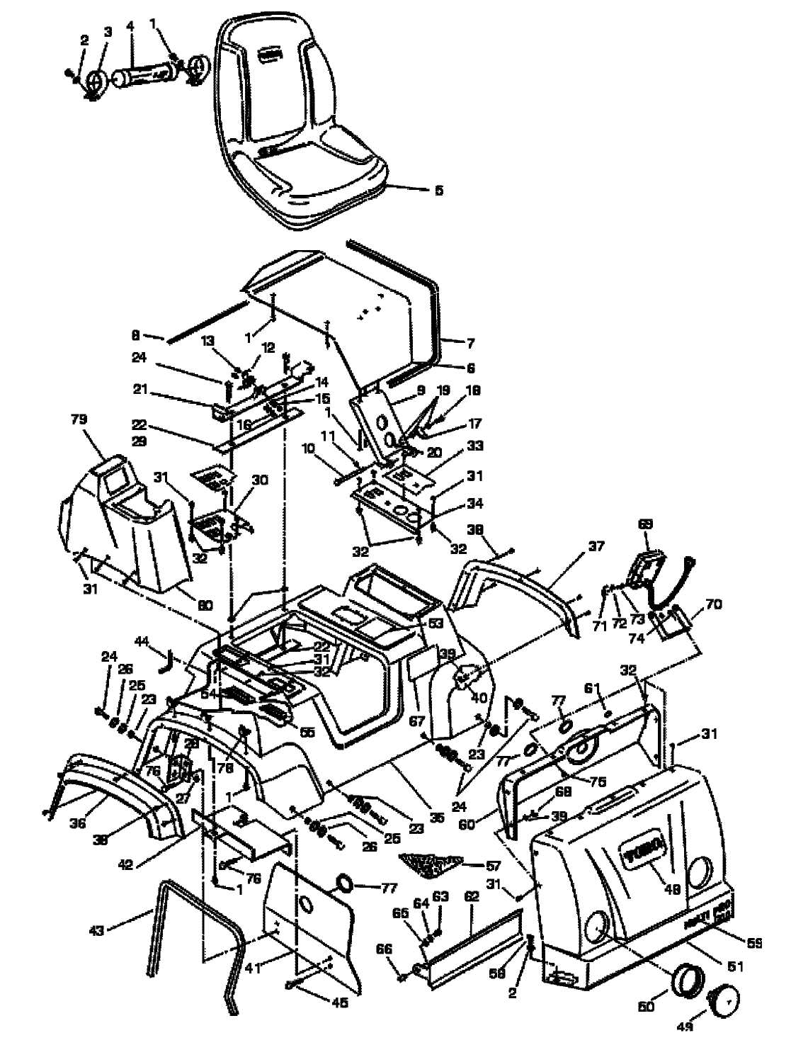 ENGINE COVER ASM