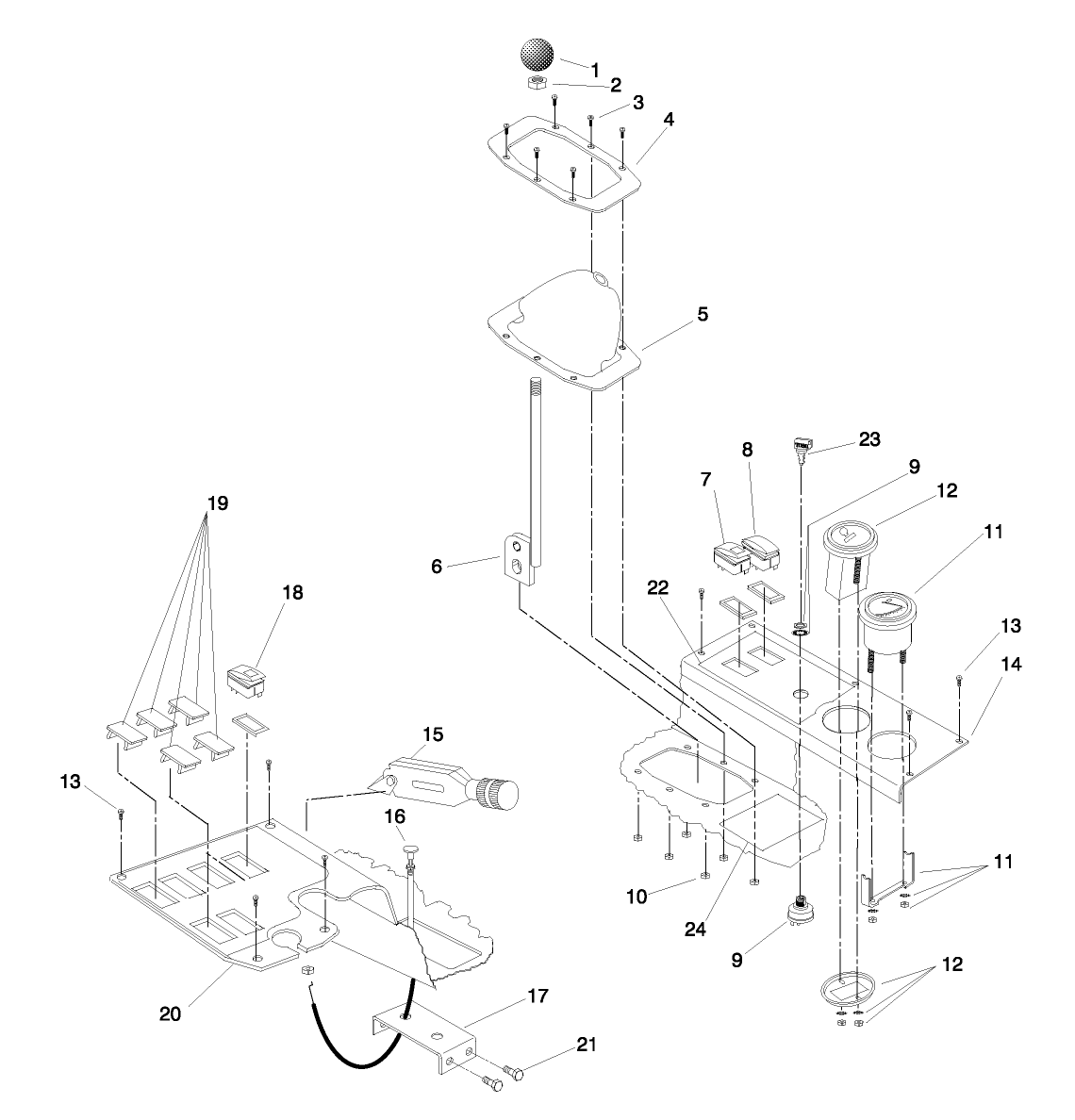 CONTROL PANEL ASM