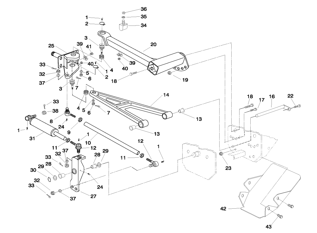 FRONT SUSPENSION ASM