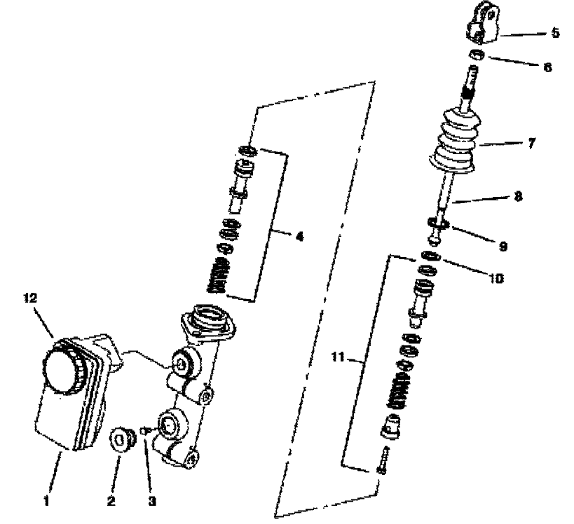 MASTER BRAKE CYLINDER NO. 94-3800
