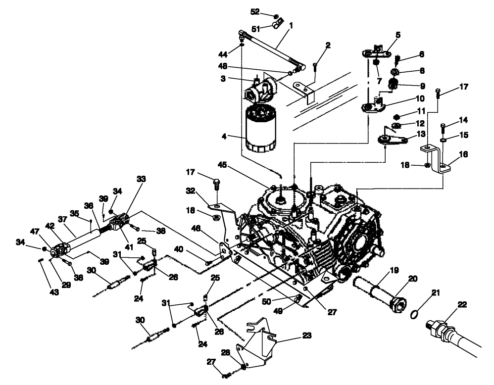 TRANSAXLE INSTALLATION ASM