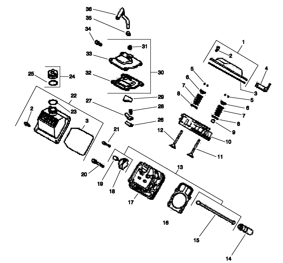 ENGINE KOHLER MODEL CH20S SPEC. NO. 64647