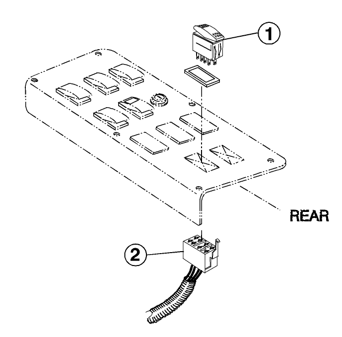MULTI PROê 1250 SWITCH ASSEMBLY