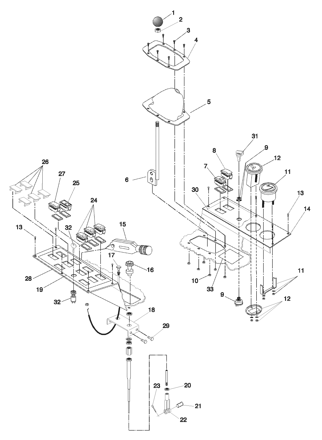 CONTROL PANEL ASM
