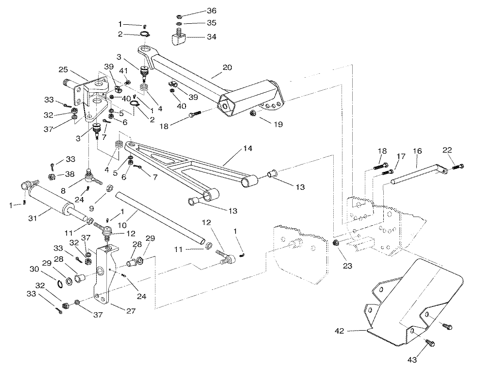 FRONT SUSPENSION ASM
