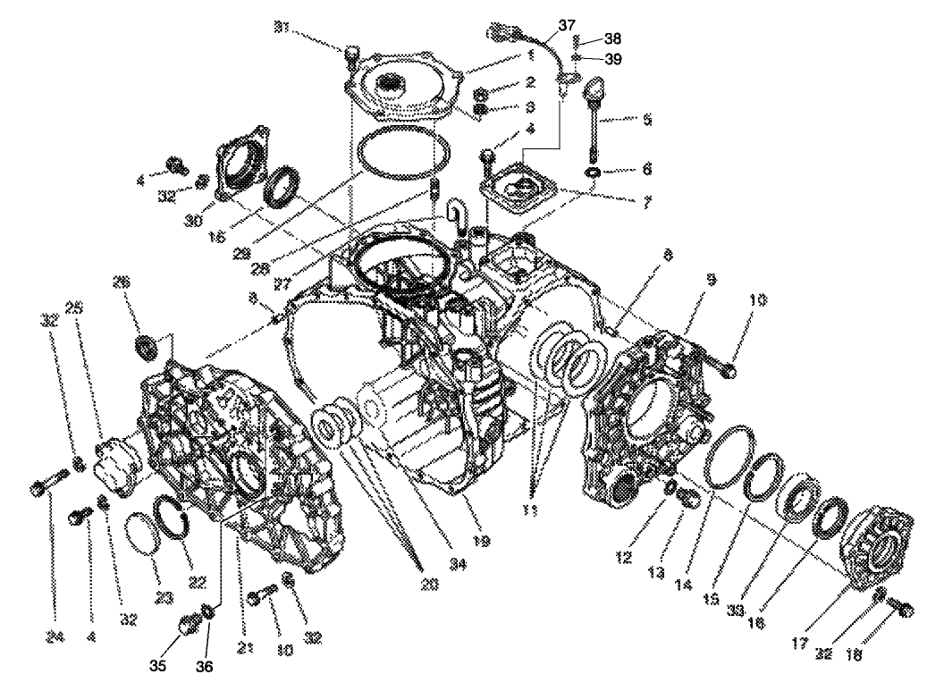 TRANSAXLE CASE ASM