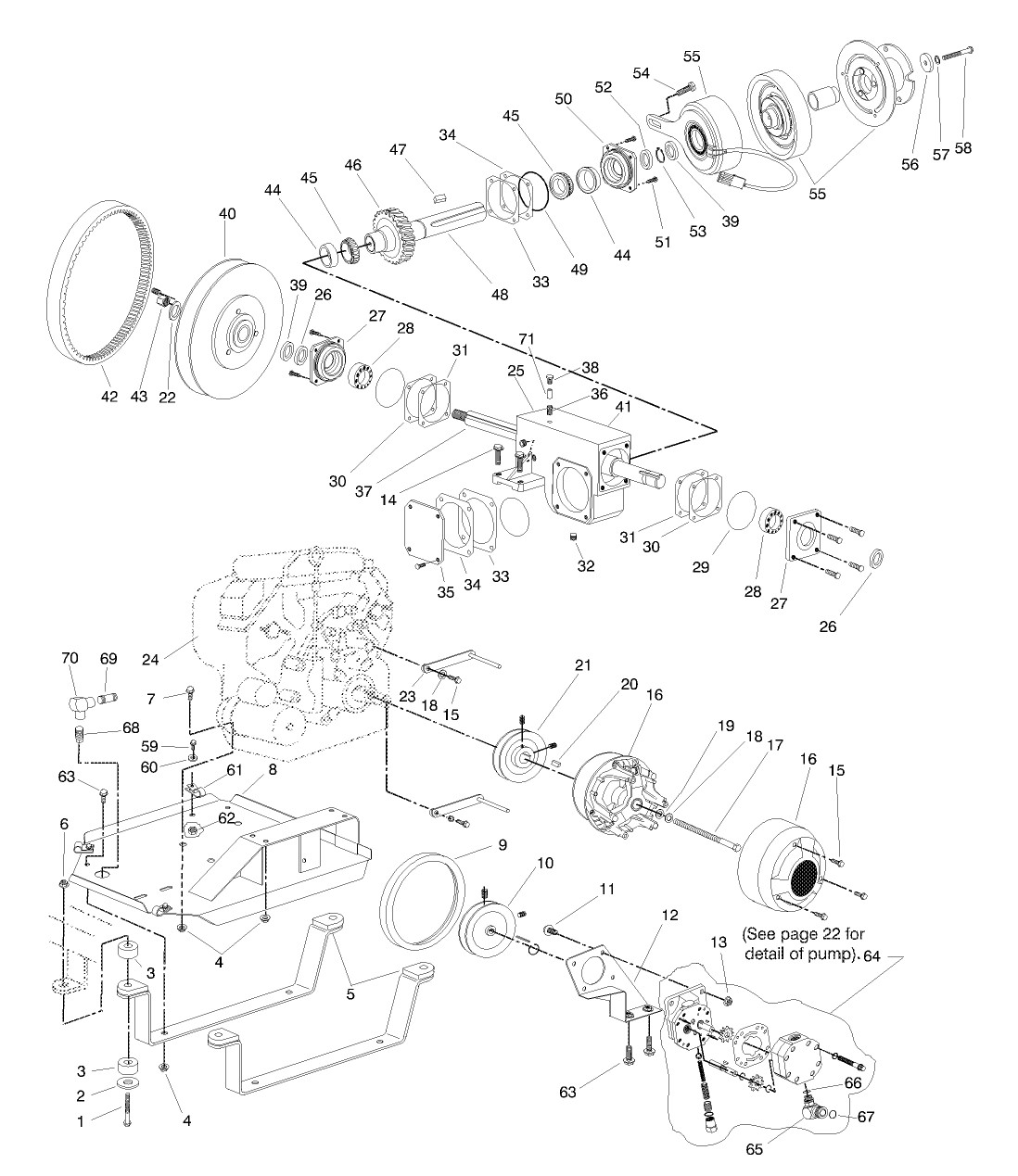 ENGINE MOUNT ASM