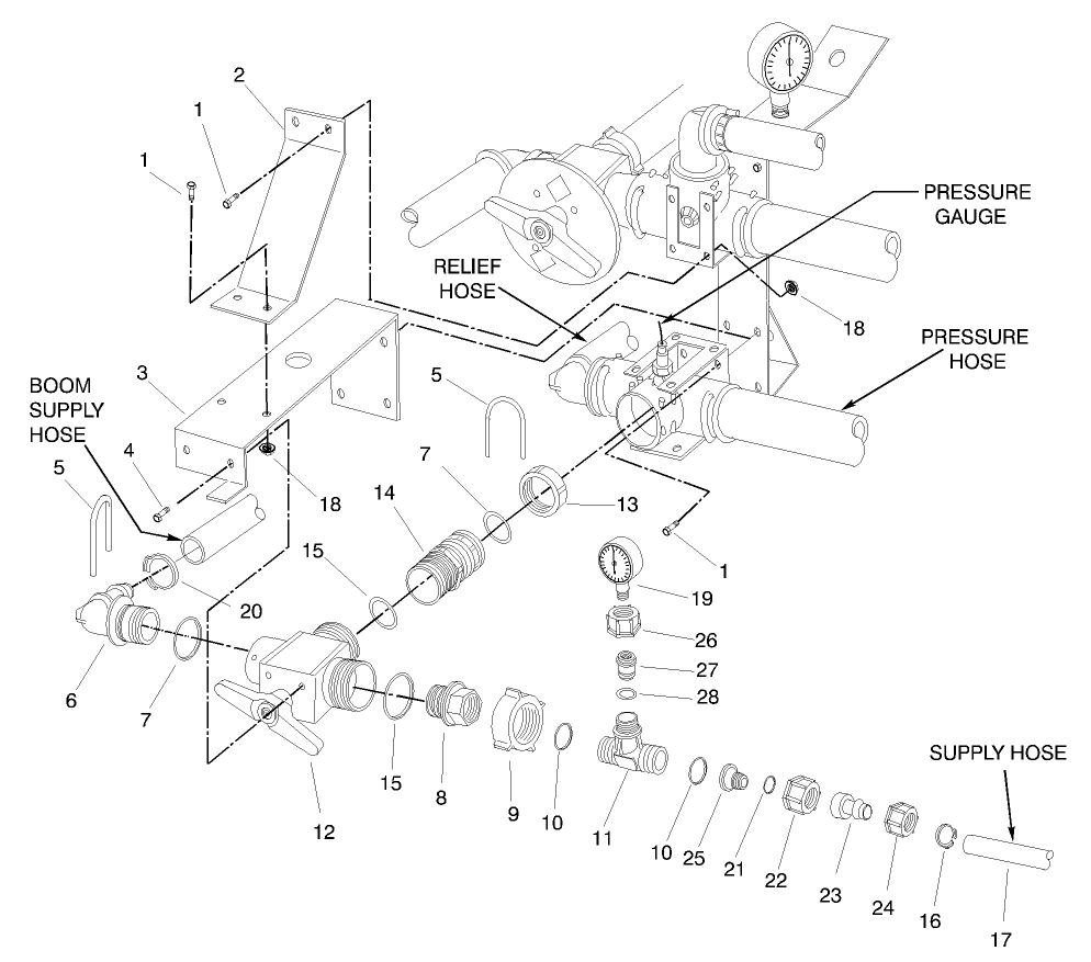 HOSE REEL PLUMBING