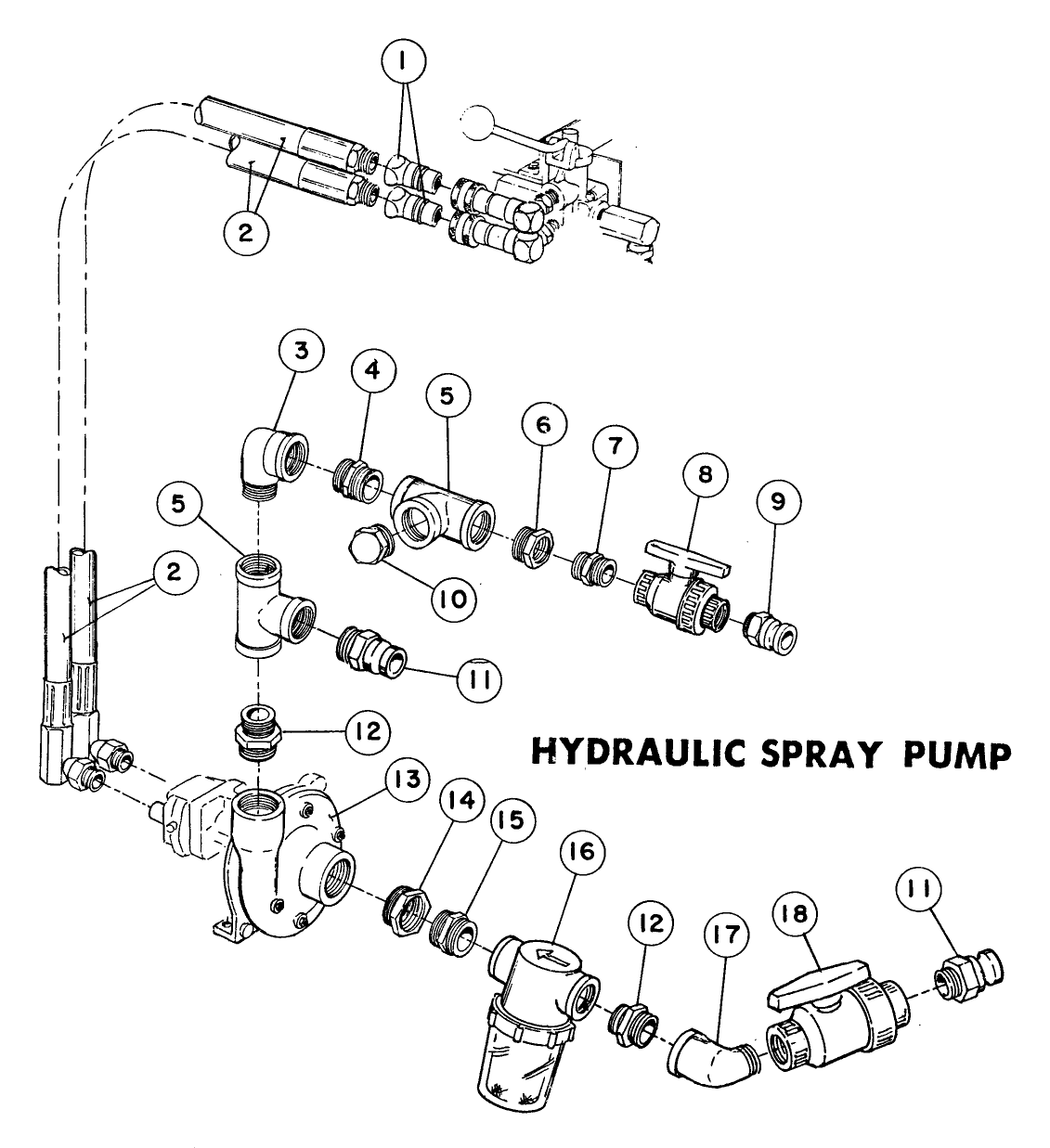 HYDRAULIC SPRAY PUMP