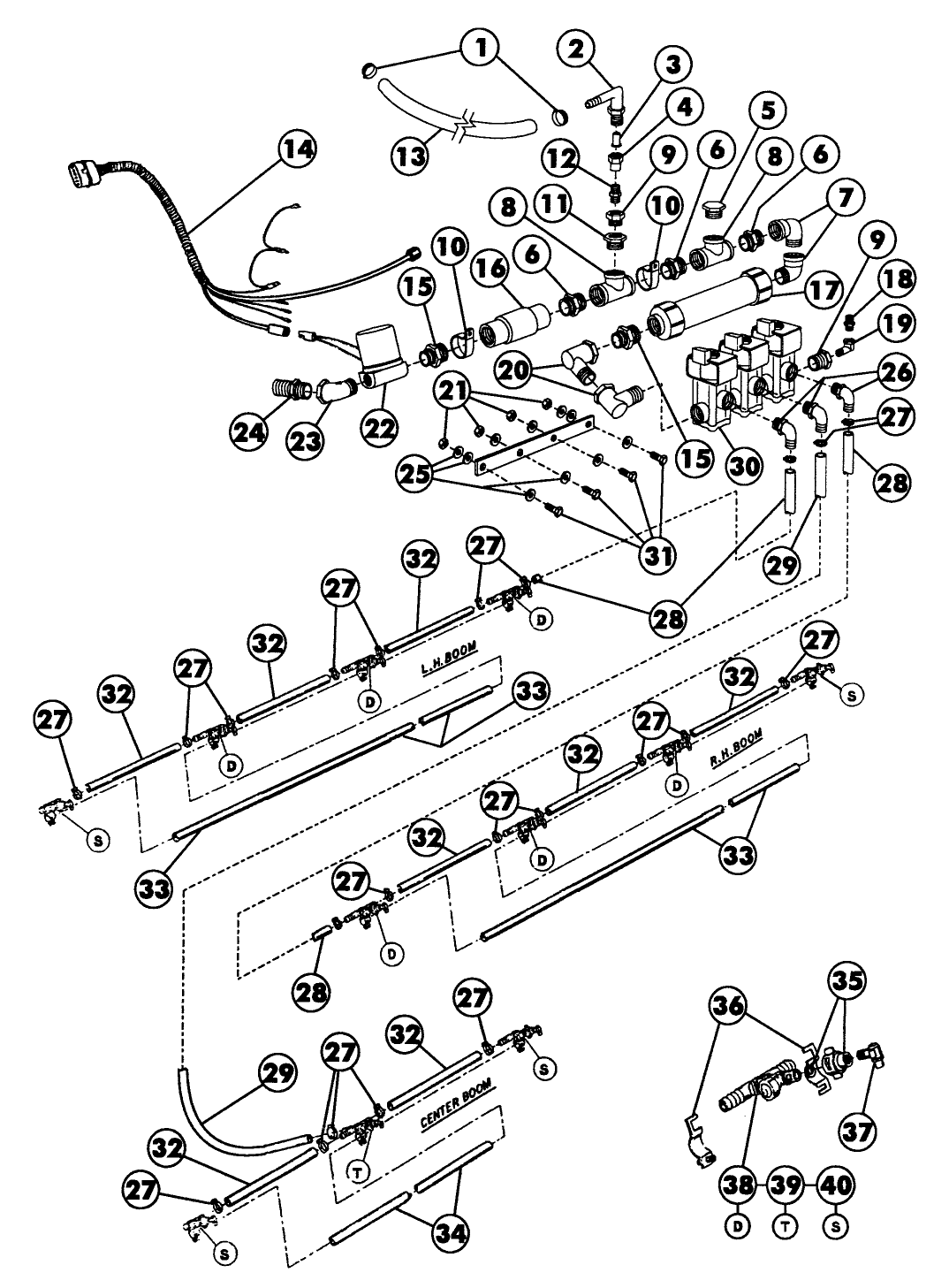 MOTORIZED CONTROL VALVE & BOOMS