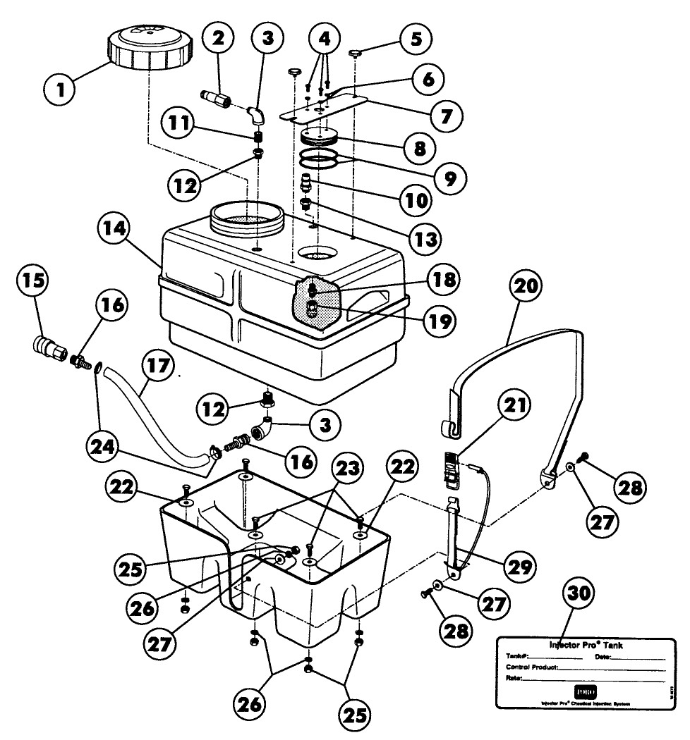 INJECTION TANK ASSEMLY (92-8449)
