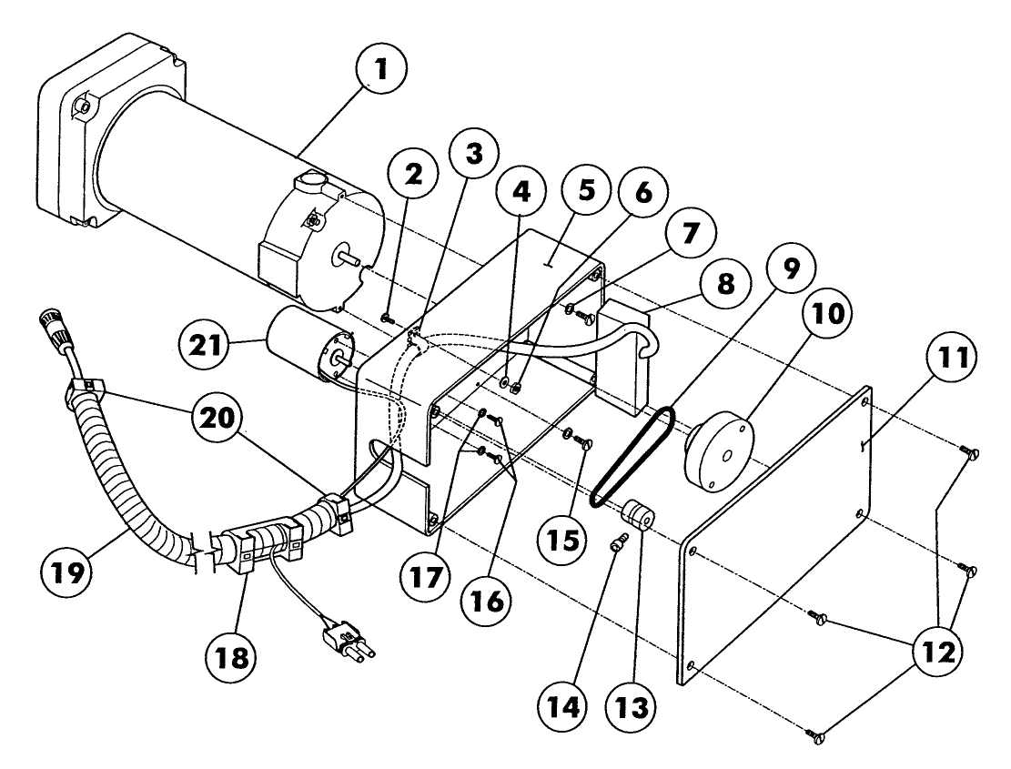 INJECTION PUMP MOTOR (93-0766)